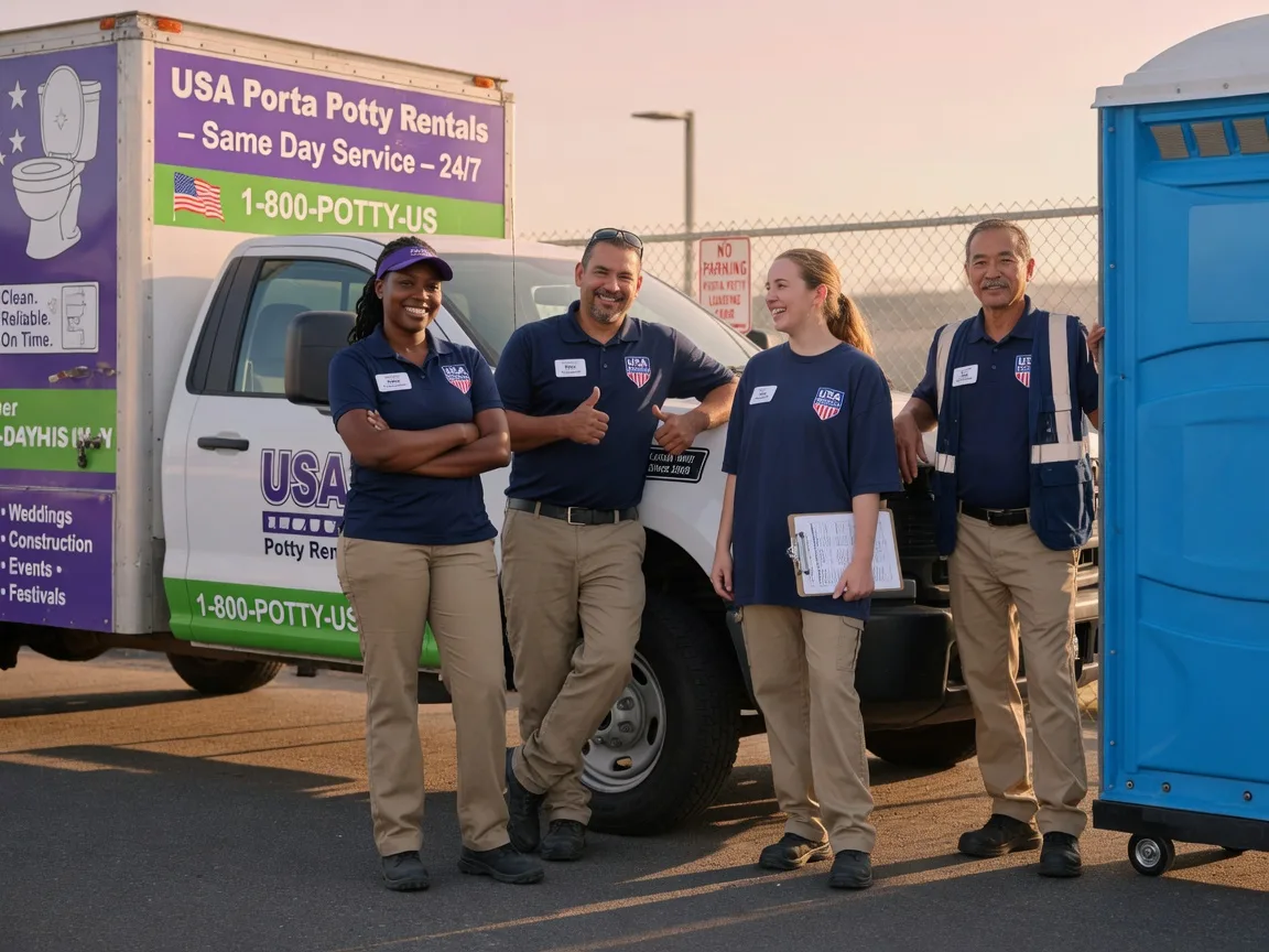 Porta Potty Rental company in Zenda, WI